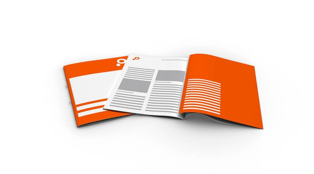 Brochure con 2 punti omega   immagine prodotto