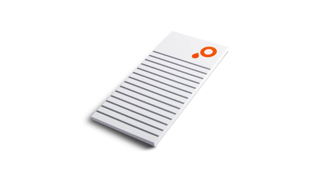 Block notes per gastronomia