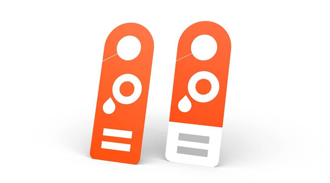 Cartellini per porta