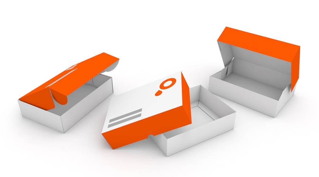 Immagine packaging con coperchio