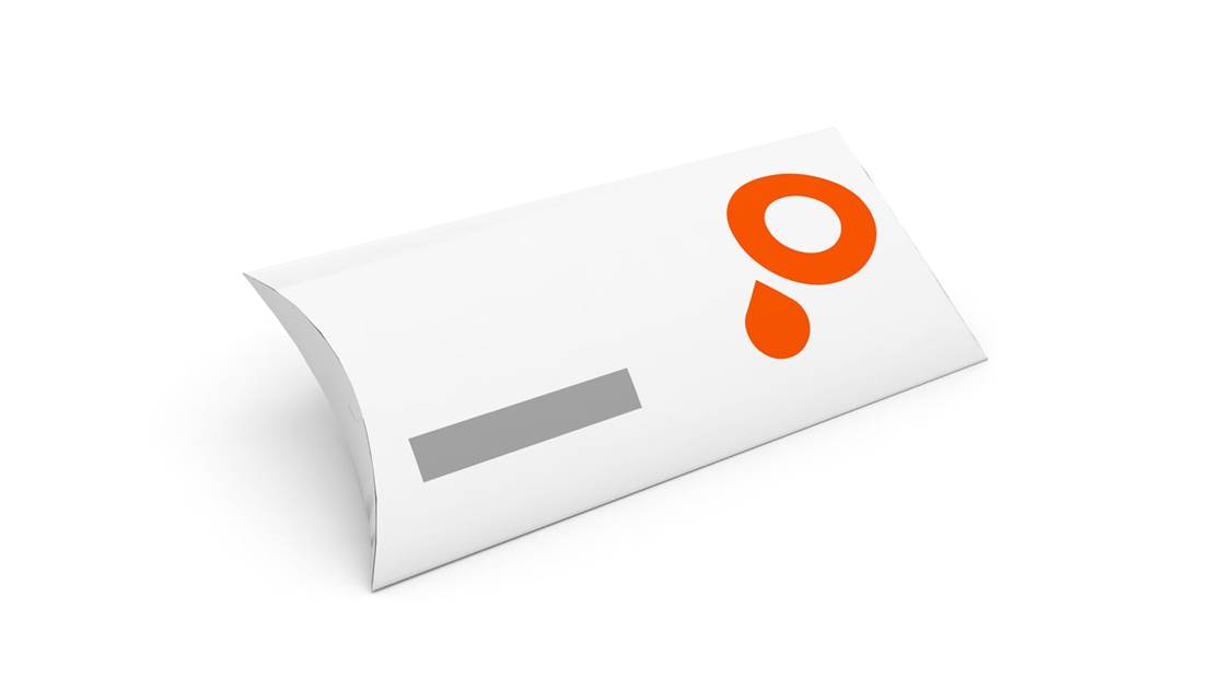 Immagine astuccio a cuscino