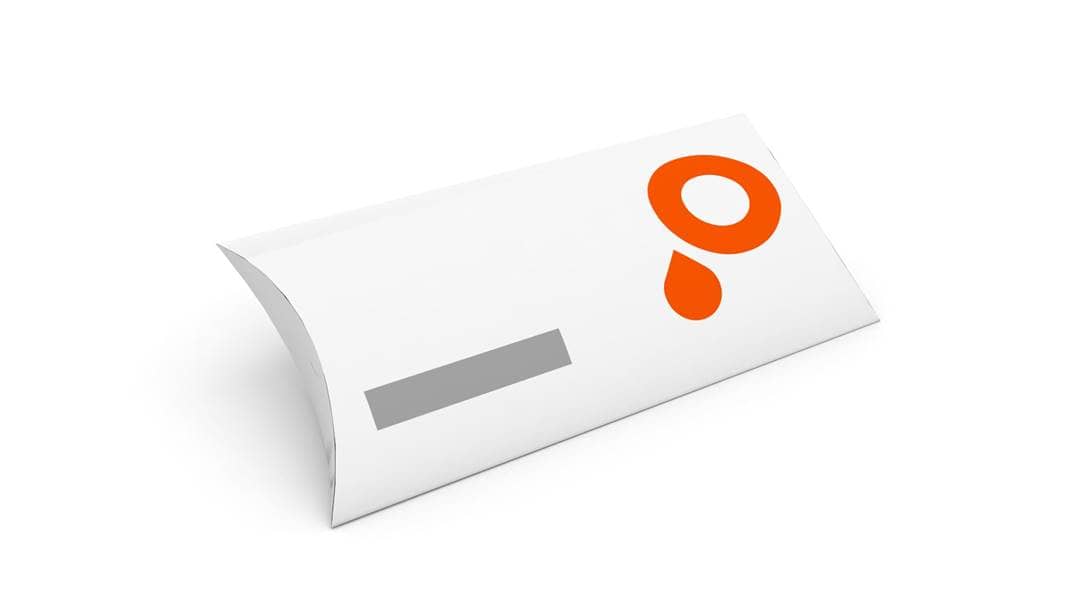 Immagine astuccio a cuscino