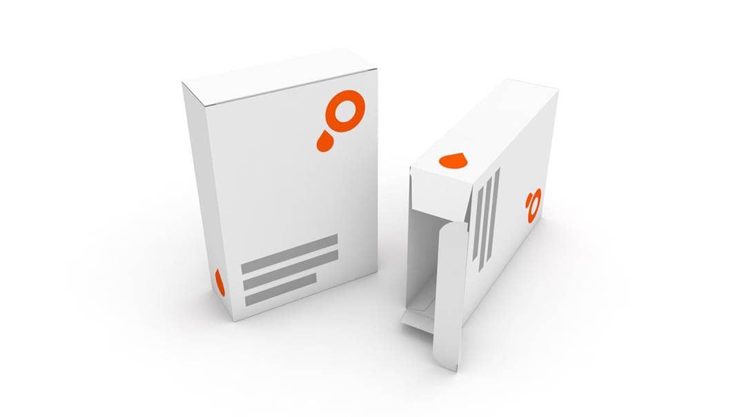 Immagine astuccio pieghevole con aletta ad incastro (fondo e coperchio)