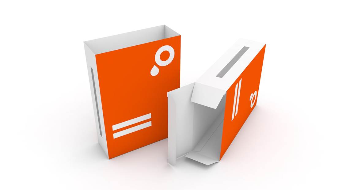 Immagine fascia esterna con aletta ad incastro su un lato