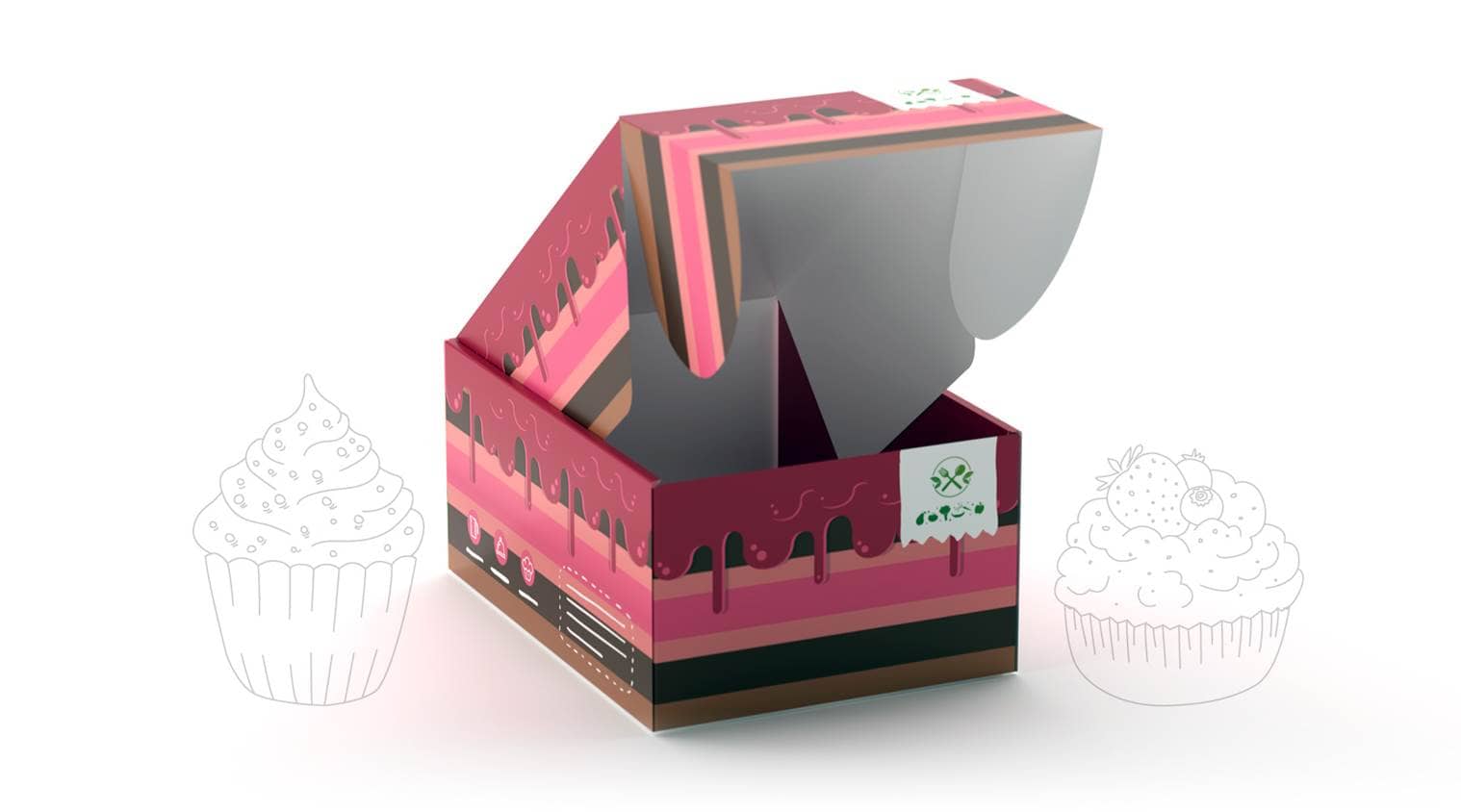 Cofanetto con coperchio ad innesto