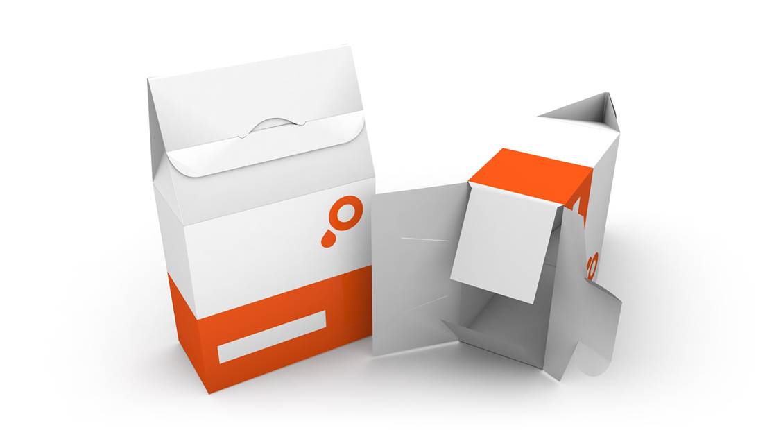 Immagine scatola a sacchetto