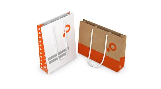 Immagine manico in tessuto lungo