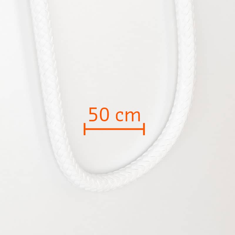 Zoom manico in tessuto corto