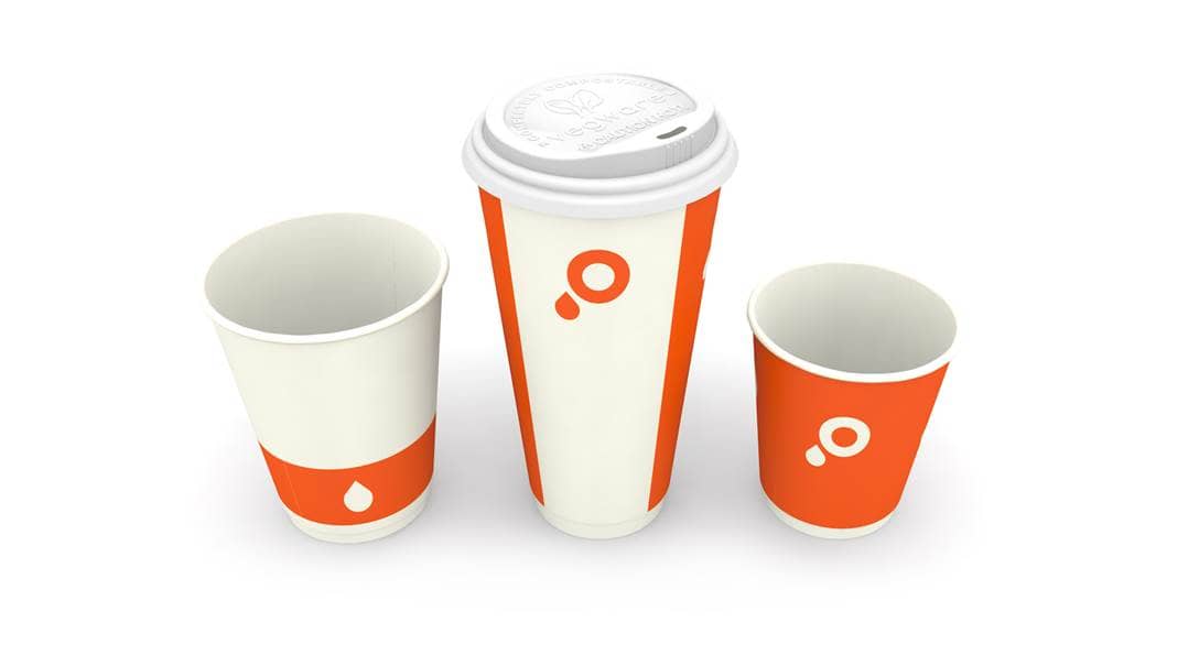 Immagine bicchieri biodegradabili