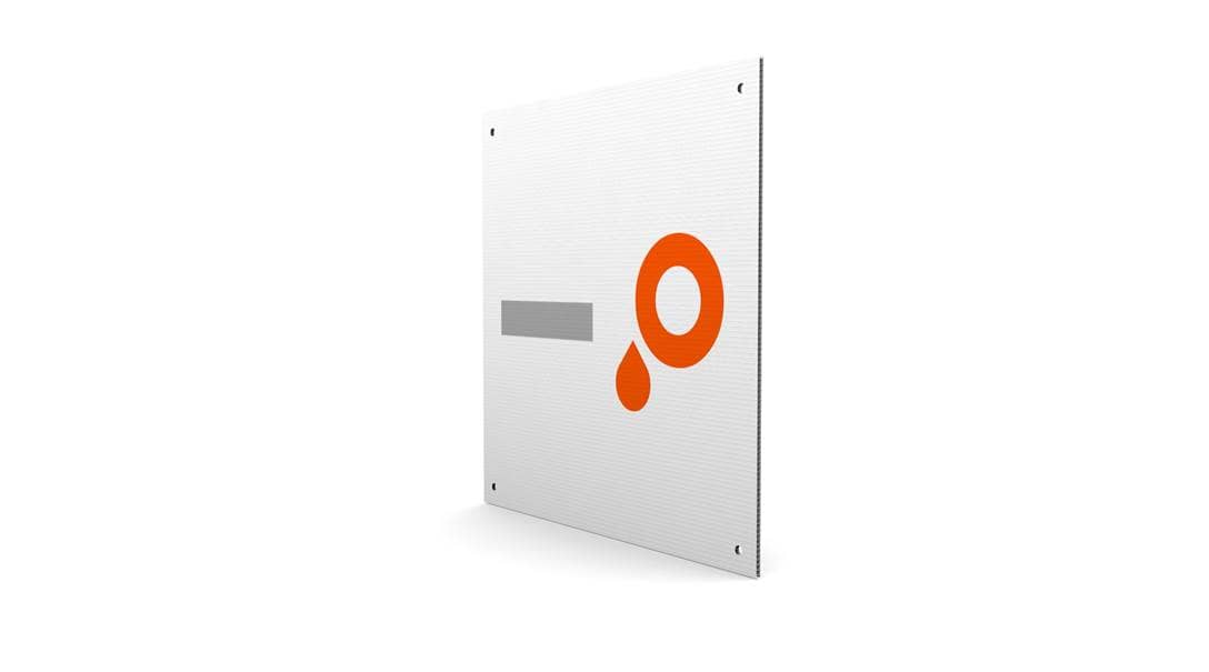 Immagine polipropilene alveolare