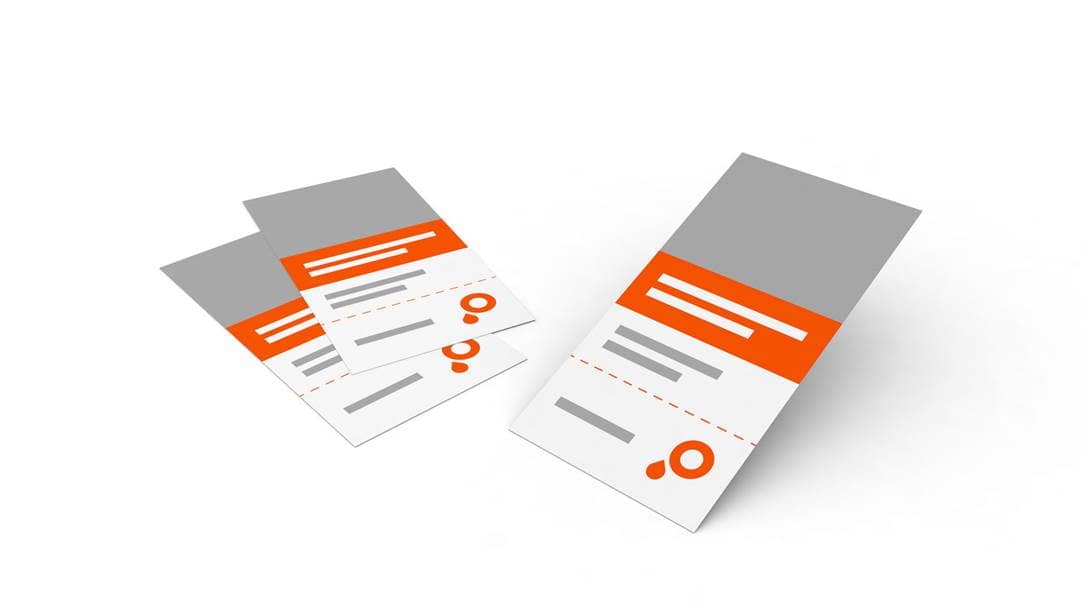 Immagine biglietti ingresso formato verticale