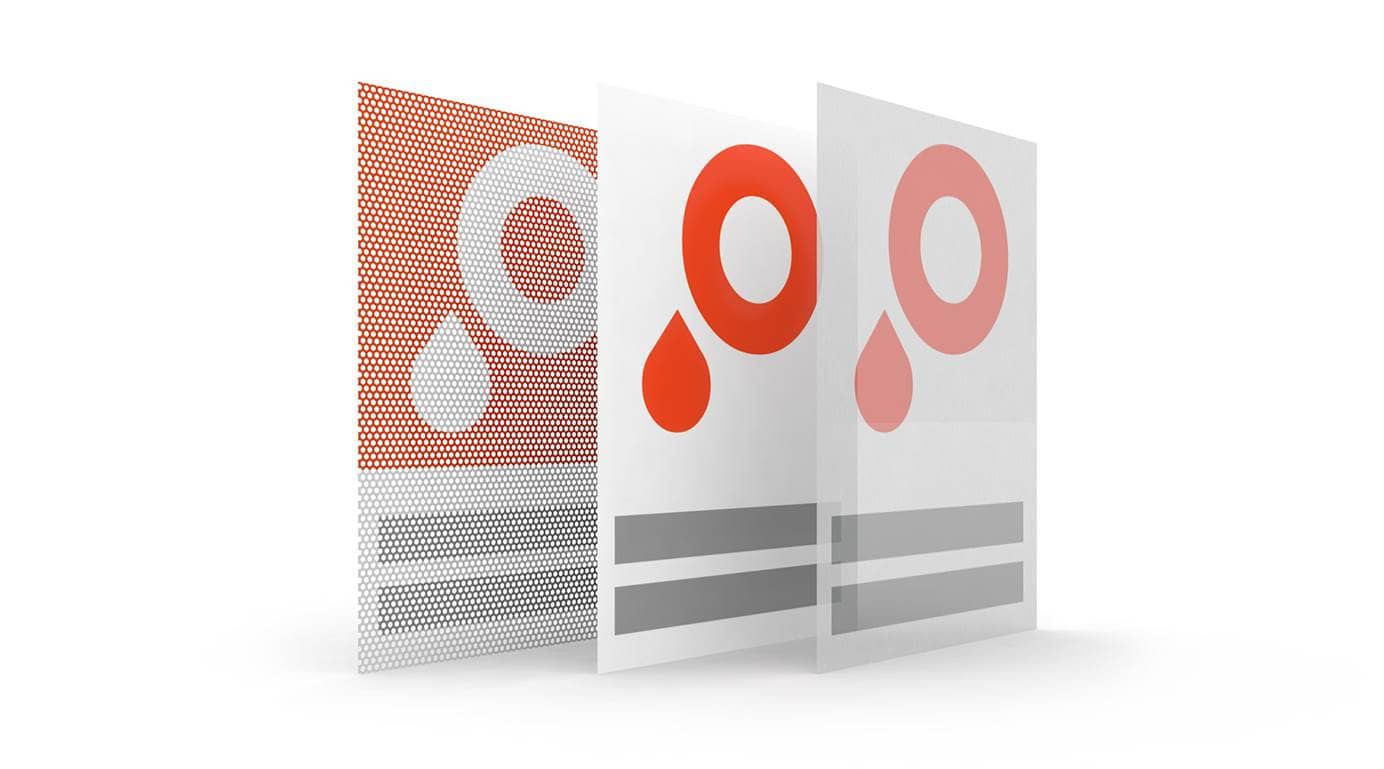 Immagine gamma pellicole adesive