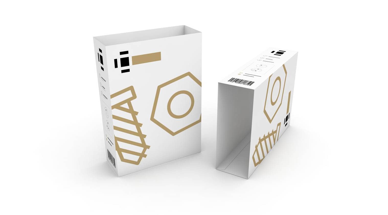 Fascia esterna con doppia apertura