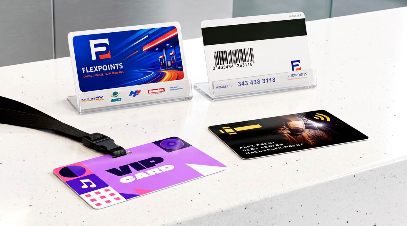 Stampa di tessere PVC
