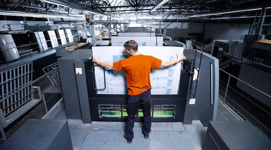 Macchina da stampa offset 2