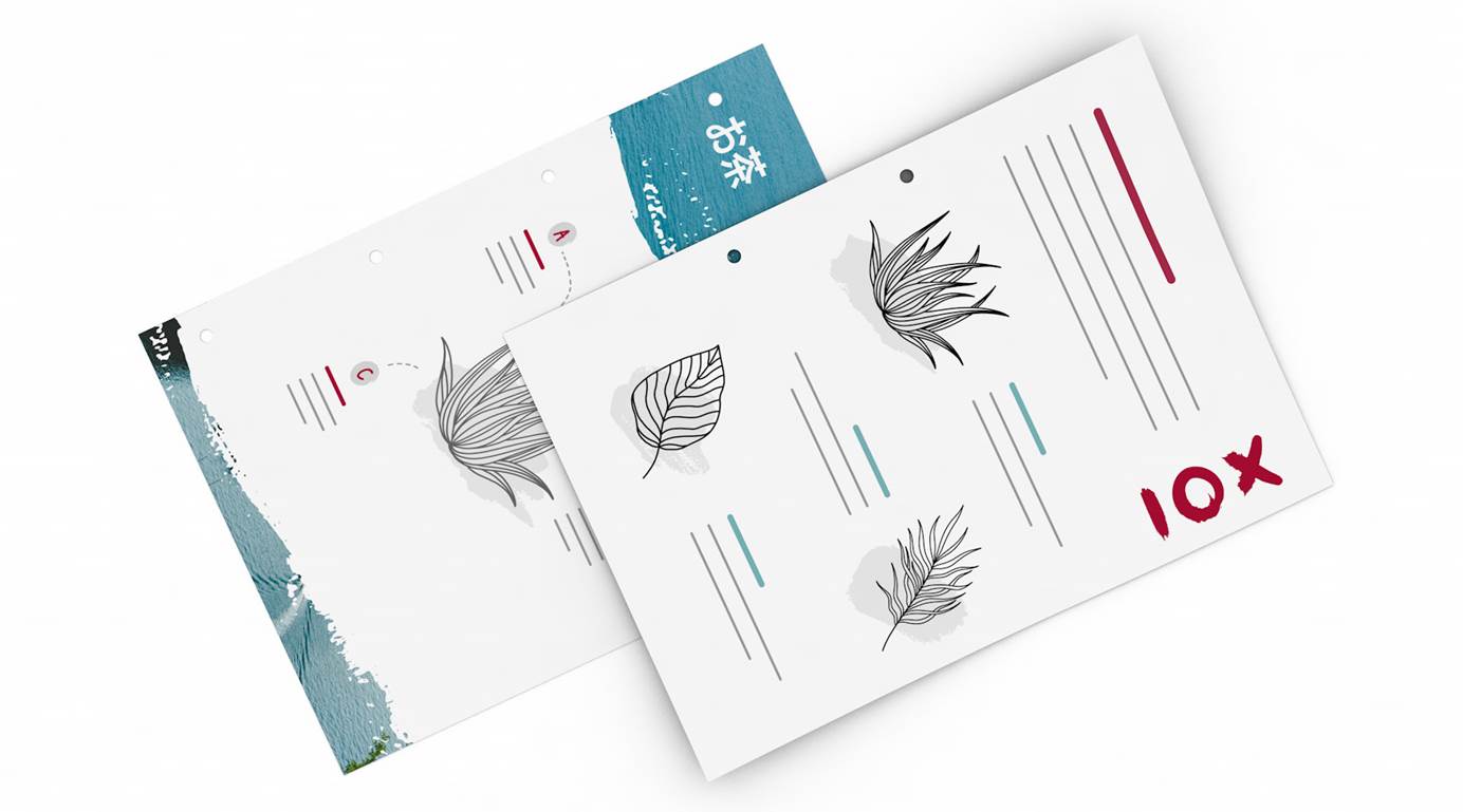 Schede non rilegate con foro per raccoglitore